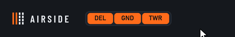 The positions control in the top bar, handed over one at a time until SPOTTER shows